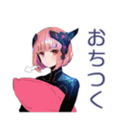 ロボ娘の冬★ほっこり敬語（個別スタンプ：37）