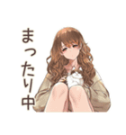 マイペース女子の冬★ほっこり（個別スタンプ：13）