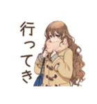 マイペース女子の冬★ほっこり（個別スタンプ：16）