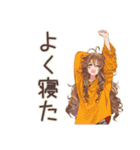 マイペース女子の冬★ほっこり（個別スタンプ：19）