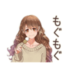 マイペース女子の冬★ほっこり（個別スタンプ：22）