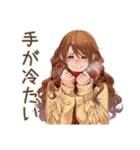 マイペース女子の冬★ほっこり（個別スタンプ：31）