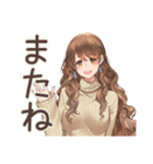 マイペース女子の冬★ほっこり（個別スタンプ：36）