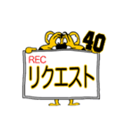 動く！阪神地区の虎党スタンプ【40】（個別スタンプ：14）