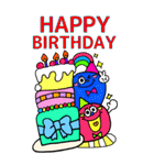 BIG★Rienbow年末年始デカ文字スタンプ再販（個別スタンプ：27）