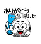 飛び出す！ゴルフのお誘い（個別スタンプ：21）