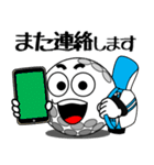 飛び出す！ゴルフのお誘い（個別スタンプ：23）