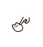 動く！超小さいまちょハム（個別スタンプ：3）