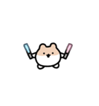 動く！超小さいまちょハム（個別スタンプ：9）