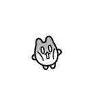 動く！超小さいまちょハム（個別スタンプ：24）