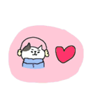 やさしい気遣い猫と冬（個別スタンプ：40）