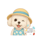 トイプードルの雪ちゃんの日常生活（個別スタンプ：11）