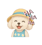 トイプードルの雪ちゃんの日常生活（個別スタンプ：12）