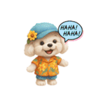 トイプードルの雪ちゃんの日常生活（個別スタンプ：18）