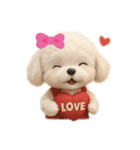 トイプードルの雪ちゃんの日常生活（個別スタンプ：20）