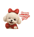 トイプードルの雪ちゃんの日常生活（個別スタンプ：21）