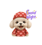 トイプードルの雪ちゃんの日常生活（個別スタンプ：22）