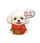 トイプードルの雪ちゃんの日常生活（個別スタンプ：29）