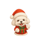 トイプードルの雪ちゃんの日常生活（個別スタンプ：35）