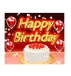 飛び出す！最高のお祝い！（個別スタンプ：2）