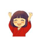 座敷わらしちゃん。（個別スタンプ：10）