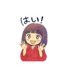 座敷わらしちゃん。（個別スタンプ：12）