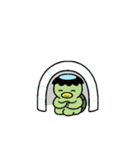 河童 「シンプル」（個別スタンプ：24）
