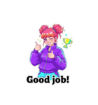 毎日つかえるY2K英語スタンプ（個別スタンプ：2）