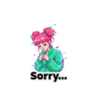 毎日つかえるY2K英語スタンプ（個別スタンプ：7）