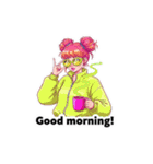 毎日つかえるY2K英語スタンプ（個別スタンプ：10）