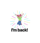 毎日つかえるY2K英語スタンプ（個別スタンプ：18）