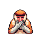 シュールなテングザルのスタンプ（個別スタンプ：29）