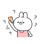 さみしがりやのうさちゃん（個別スタンプ：5）