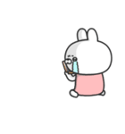 さみしがりやのうさちゃん（個別スタンプ：12）