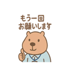 こえカピのまいにち会議（個別スタンプ：3）