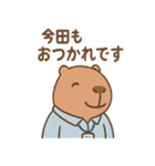 こえカピのまいにち会議（個別スタンプ：12）