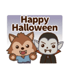 たっぷりハロウィンモンスターズ（個別スタンプ：3）