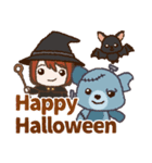 たっぷりハロウィンモンスターズ（個別スタンプ：4）