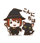 たっぷりハロウィンモンスターズ（個別スタンプ：11）