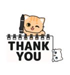 シンプル♪送信しやすい #ネコナール9（個別スタンプ：14）