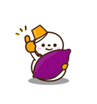 飛び出す！スタンプ■雪だるまver.■（個別スタンプ：3）