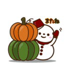 飛び出す！スタンプ■雪だるまver.■（個別スタンプ：5）