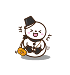 飛び出す！スタンプ■雪だるまver.■（個別スタンプ：8）