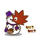 飛び出す！スタンプ■雪だるまver.■（個別スタンプ：15）