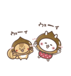 おひとよしウサぴょん＊ほんわか秋の日常（個別スタンプ：21）