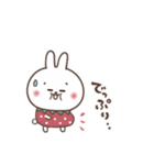 おひとよしウサぴょん＊ほんわか秋の日常（個別スタンプ：28）