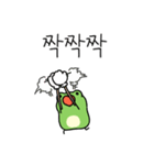 今日もグッデイ！カエルはいつでもゲロゲロ（個別スタンプ：4）