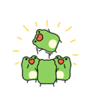 今日もグッデイ！カエルはいつでもゲロゲロ（個別スタンプ：16）