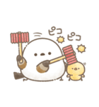 ちょっぴり毒舌♡もちっと！シマエナガさん（個別スタンプ：28）