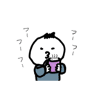 第7弾やさしい人類 毎年使える 冬（個別スタンプ：28）